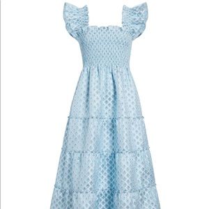 Hill House Ellie Nap Dress Snowflake Brocade
